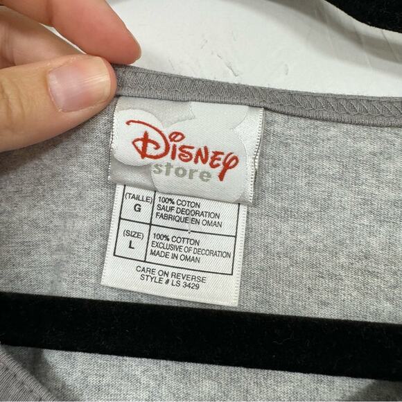 Disney Sleepy Seven Dwarfs Grey Sleep Shirt Nightgown Womens L Casual Comfy - Picture 5 of 9